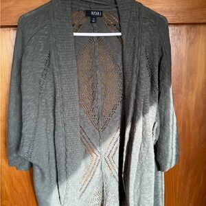 a.n.a Women's Knit Cardigan in Olive